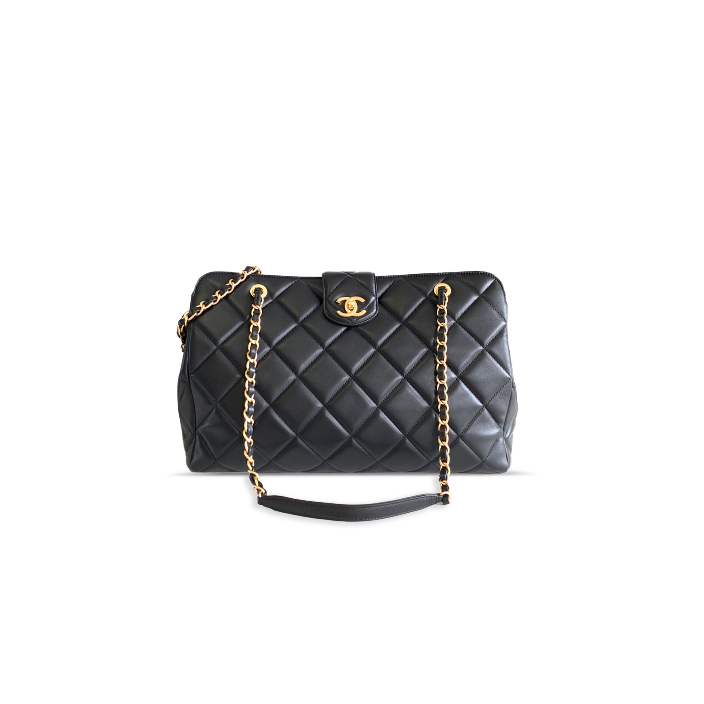 CHANEL MASTER MAXI LAMBSKIN SHOPPING BAG AS4983 (40*29*17cm)